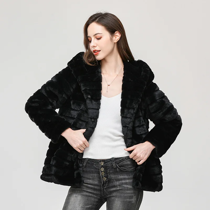 

Оптовая продажа, Женское пальто, женские зимние пальто, 2022 мех норки, толстая зимняя уличная одежда, другие приталенные женские пальто из на...