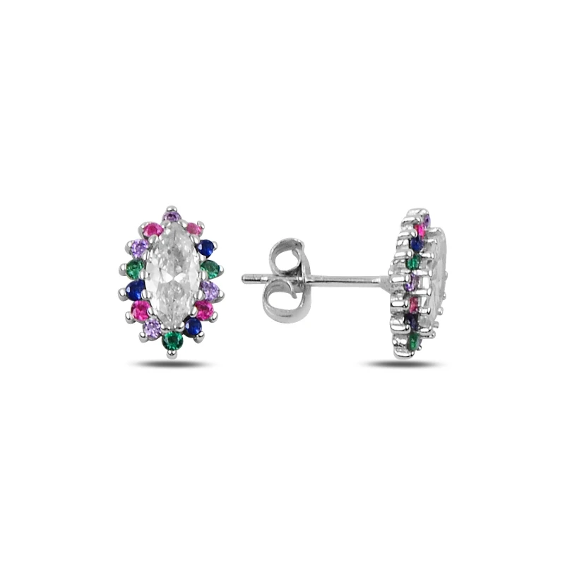 

Серебряные 925 пробы Серьги с цирконием