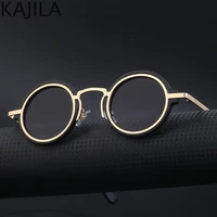 gothic steampunk sunglasses men round punk sun glasses for women 2022 luxury brand retro eyewear shades lentes de sol hombre