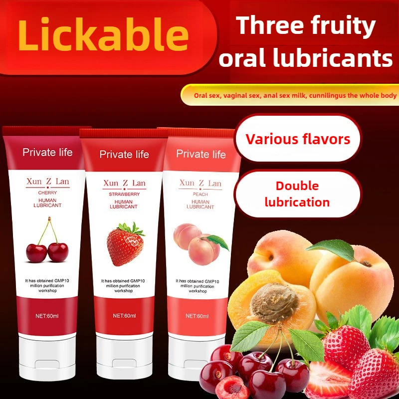 Смазка для секса Fruity Love Gel Анальная смазка сеанса Масло смазочное масло на водной