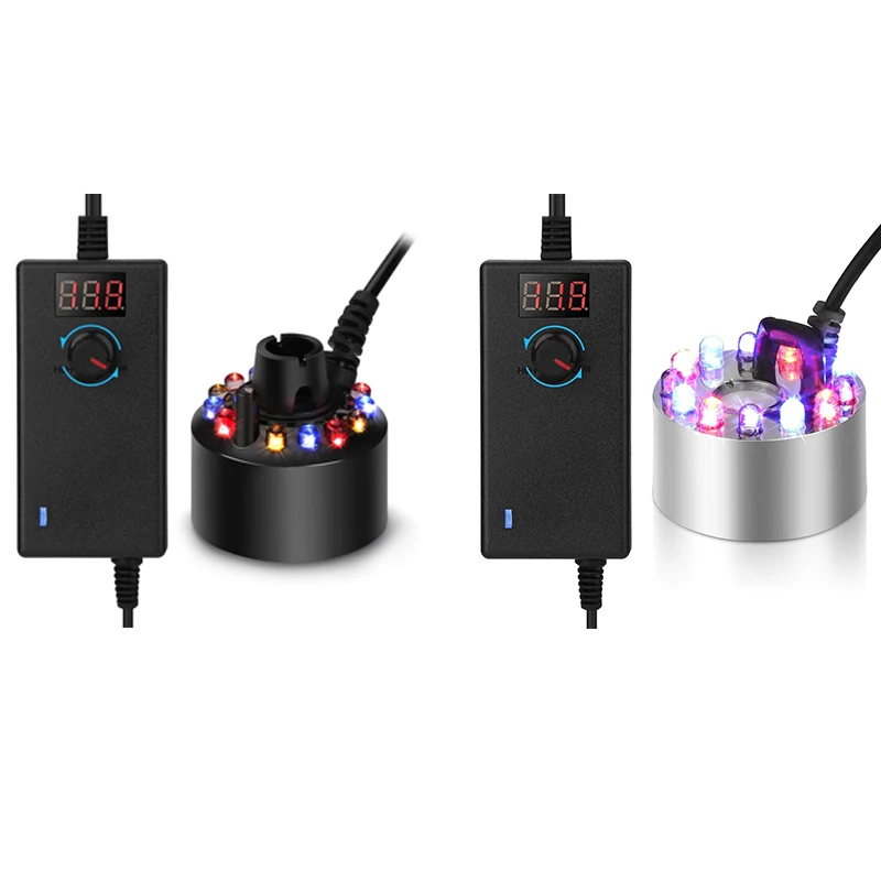 

Top Deals Mist Maker Fogger Water Fountain Fog Air Humidifier Haloween Us Plug
