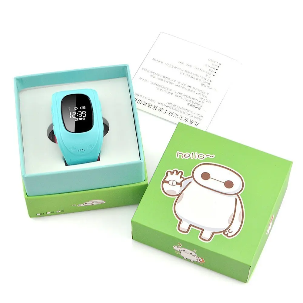 Детские Смарт-часы Q50 с GPS-трекером кнопкой SOS |