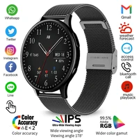 2022 new nfc smart watch men 1g local music playback bluetooth answer call watches women waterproof smartwatch support recording