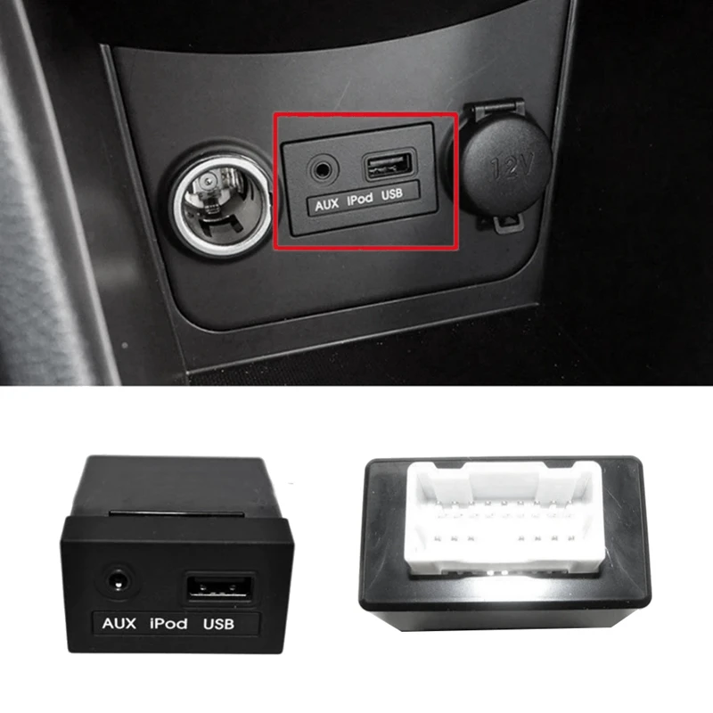 961201R000RY 96120-1R000 Автомобильная консоль AUX USB в сборе для Hyundai Accent Solaris 2011-2015 |