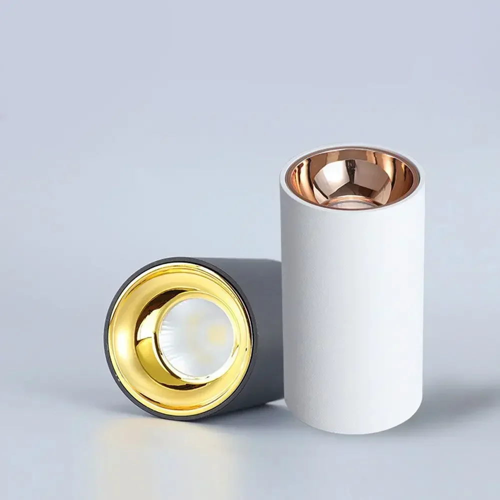 Цилиндрический потолочный светильник для гостиной кухни спальни фойе розового