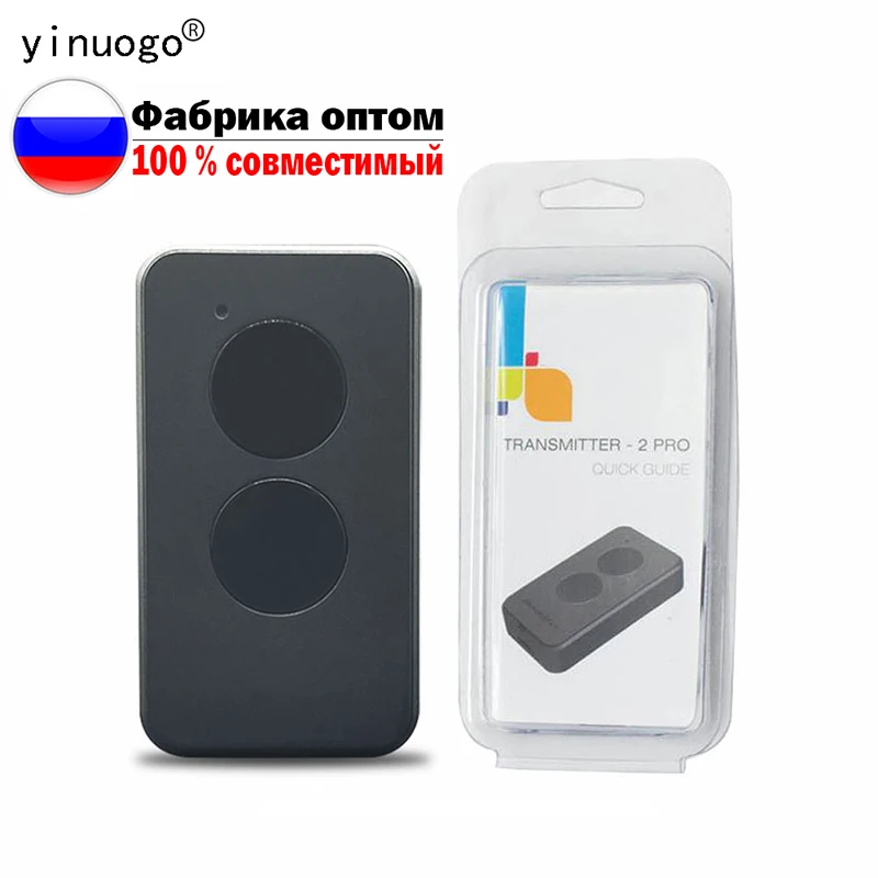 DOORHAN TRANSMITTER 2 4 PRO Remote Control for Gate 433MHz Dynamic Code DOORHAN Gate Remote Control Keychain for Barrier