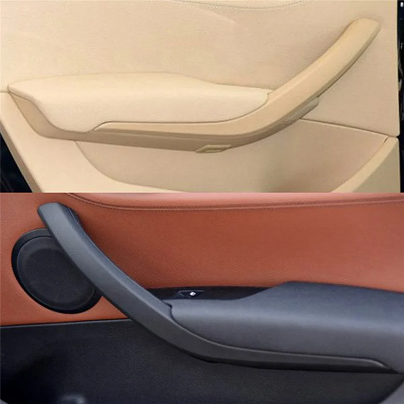 4шт Крышка внутренней дверной ручки автомобиля для Bmw X1 E84 2010 2016 Аксессуары