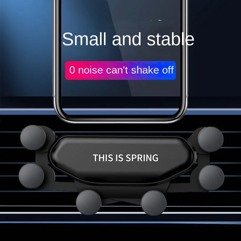 

Car Gravity Phone Holder Mobile Stand Smartphone GPS Support Mount Car Air Outlet Bracket Cellphone Holder