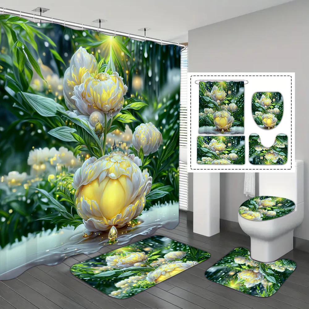 

Комплект для ванной комнаты cmyk, голубой, полиэстер