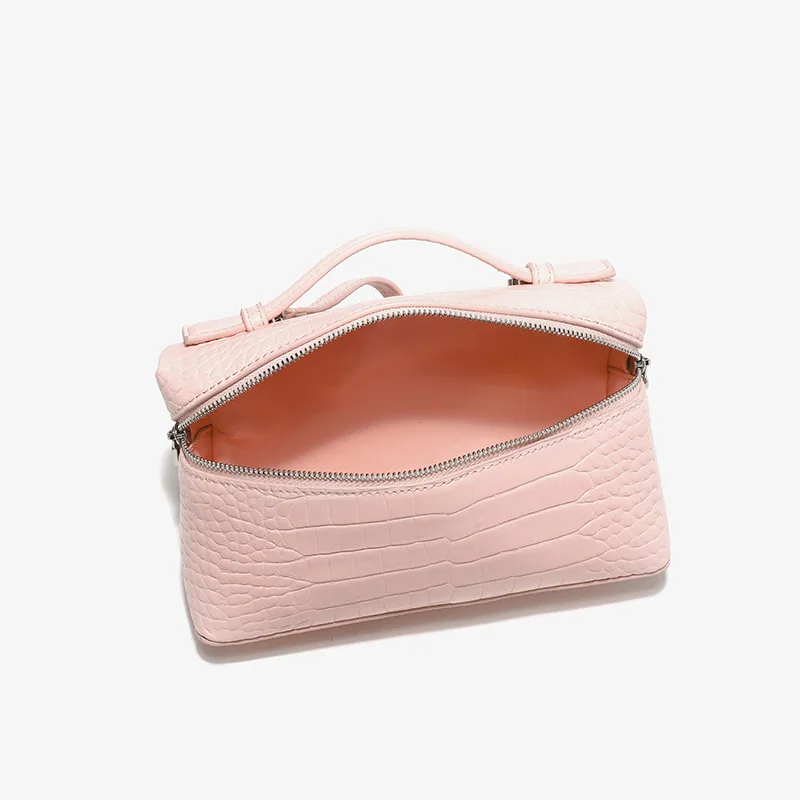 Сумка для обеда с крокодиловым узором ручная сумка диагональным крестом на одно