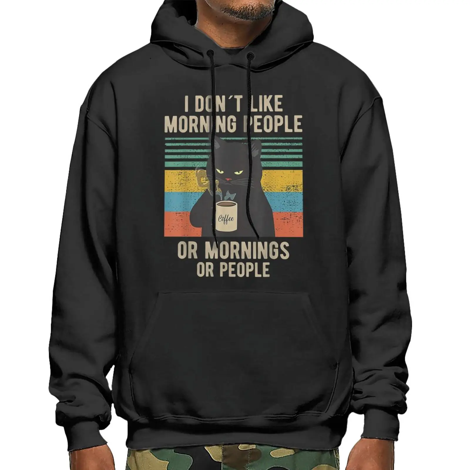 

Свитшот I Hate Morning People And Morning, толстовки, мужской свитер, мужские толстовки, Женская куртка, Мужская одежда, спортивный костюм для мужчин
