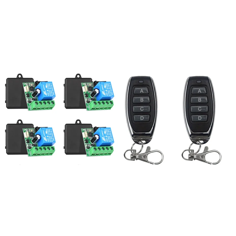 433 МГц DC12V 1CH 1Channel 10A Релейный переключатель дистанционного управления