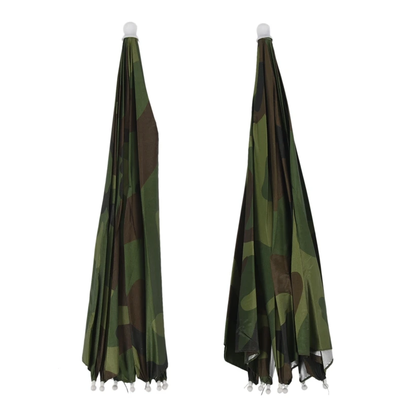 Головной убор с зонтиком шляпа для рыбалки садоводства пляжа 2 шт. |