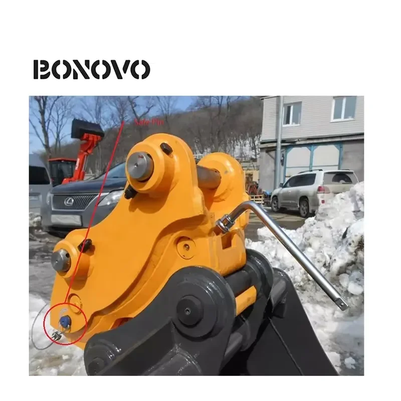 Фото Гидравлический быстросъемный соединитель BONOVO BMQC40 для экскаваторов 1-100 тонн в продаже №3