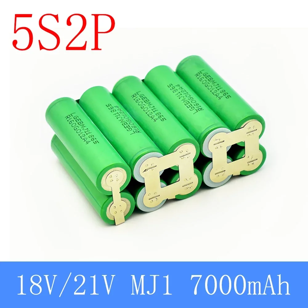 

NEW 2S 8.4V 3S 12, 6V 4S 16, 8V 5S 21V MJ1 Battery pack, 18650 MJ1 3500mAh Battery, for 18V screwdriver Battery