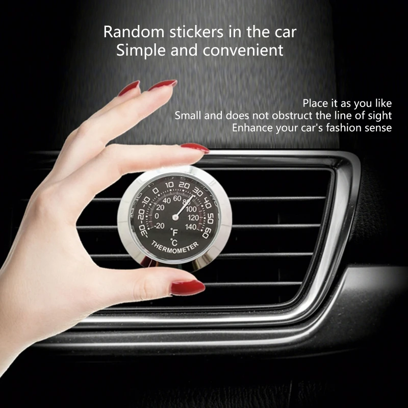 Мини-гигрометр маленький термометр гигрометр монитор автомобильный Прямая