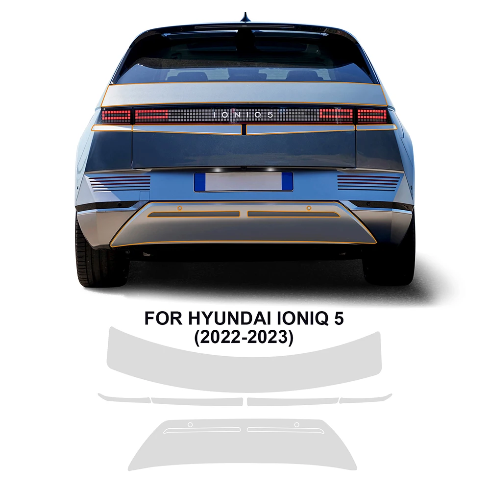 Для Hyundai IONIQ 5 Автомобильная внешняя PPF Защитная пленка для краски 2022 2023 ТПУ