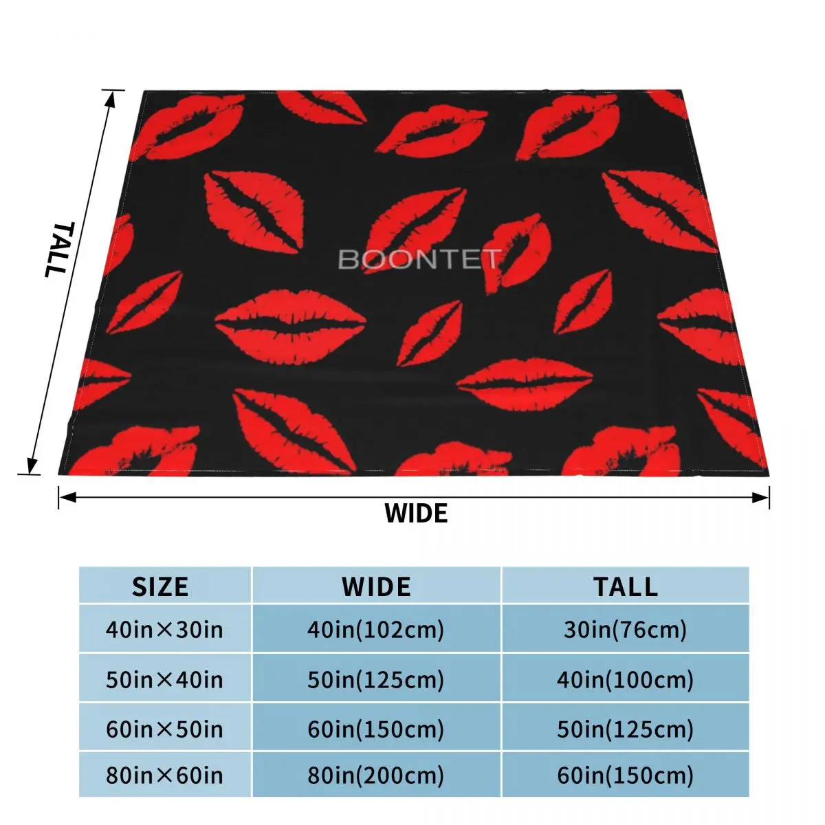 Красное одеяло с узором поцелуй покрывало на кровать толстое для детей