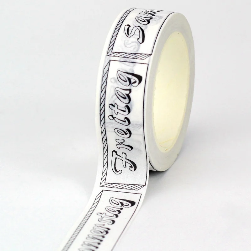 

Декоративная винтажная васи-лента GREATHOPE WASHI TAPE