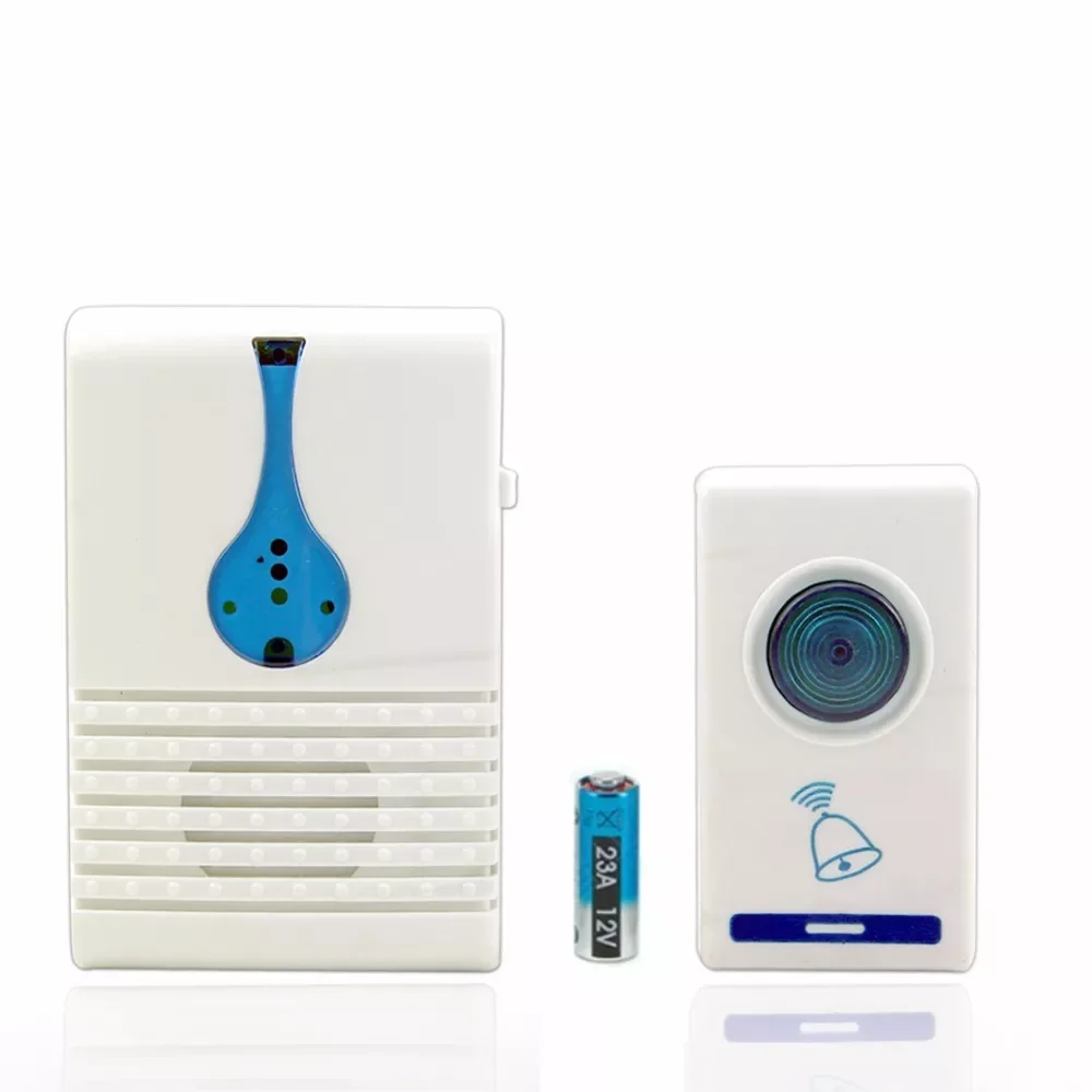 

Wireless Remote Control 32 Tune Songs Chime 100M Range Home Door Bell Doorbell