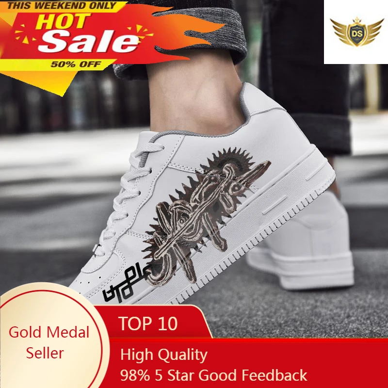 

UTOPIA Rapper Travis Scott Shoes Men Women Design Personality Casual Shoes Male Platform Sneakers Boys Kateboarding 3d Graffiti