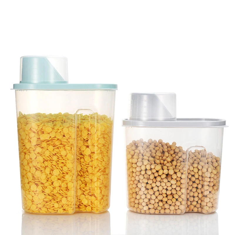 

Kitchen Food Storage Box Moisture And Insect-proof Plastic Sealed Storage Jars Kitchen Accessories