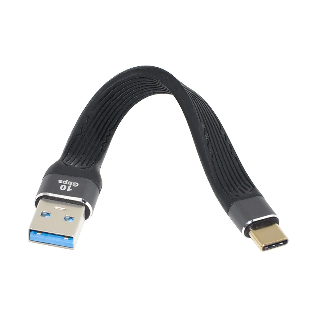 

CYSM ChenYang CY USB 3.0 тип A штекер-USB-C USB 3.1 Тип C штекер хост 10 Гбит/с плоский тонкий FPC кабель для передачи данных для ноутбука и телефона