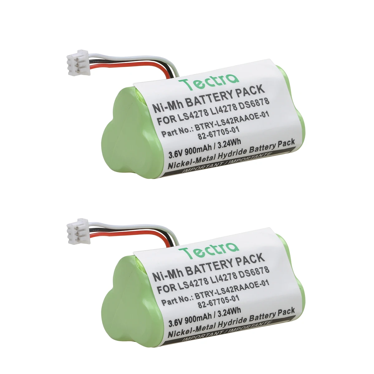 

900mAh LS4278 Battery for Motorola Symbol LS-4278 LS4278-M LI4278 DS6878 82-67705-01 BTRY-LS42RAAOE-01 Cordless Bar Code Scanner