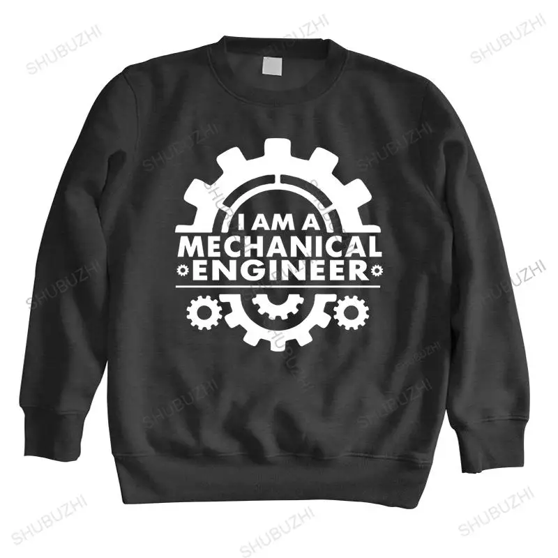

men o-neck fashion cotton hoodies spring sweatshirt I Am A Mechanical Engineer unisex shubuzhi Vintage casual hoody euro size