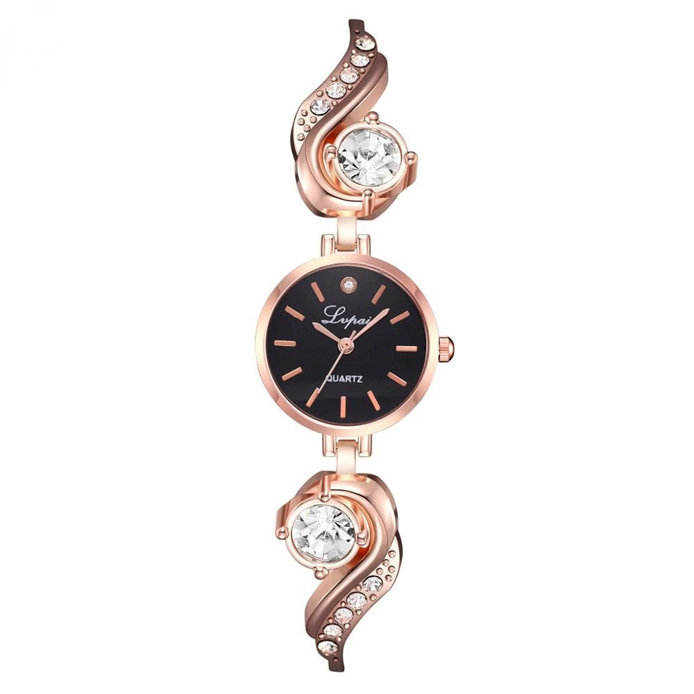 

Luxury Women Bracelet Watches Ladies Dress Elegantly Set with Diamonds Quartz Clock Gold Steel Band Women Wrist Watch Relojes