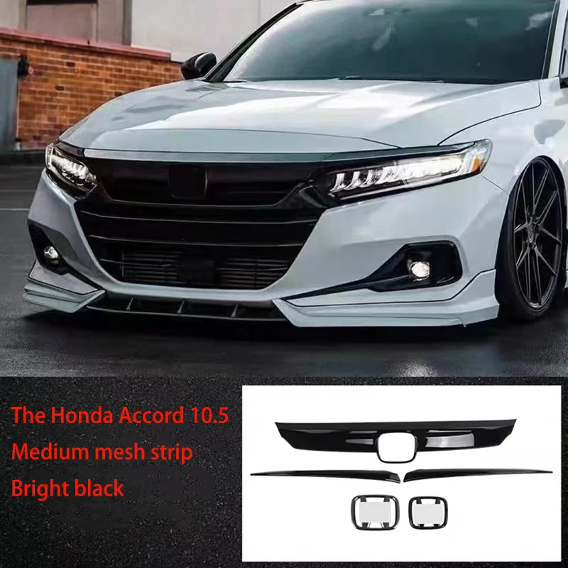 

For the Honda Accord 10,10.5 Generation 2018 to 2022 External Body Fittings Side Skirt Tail Wrap Corner Knife Wind Spoiler