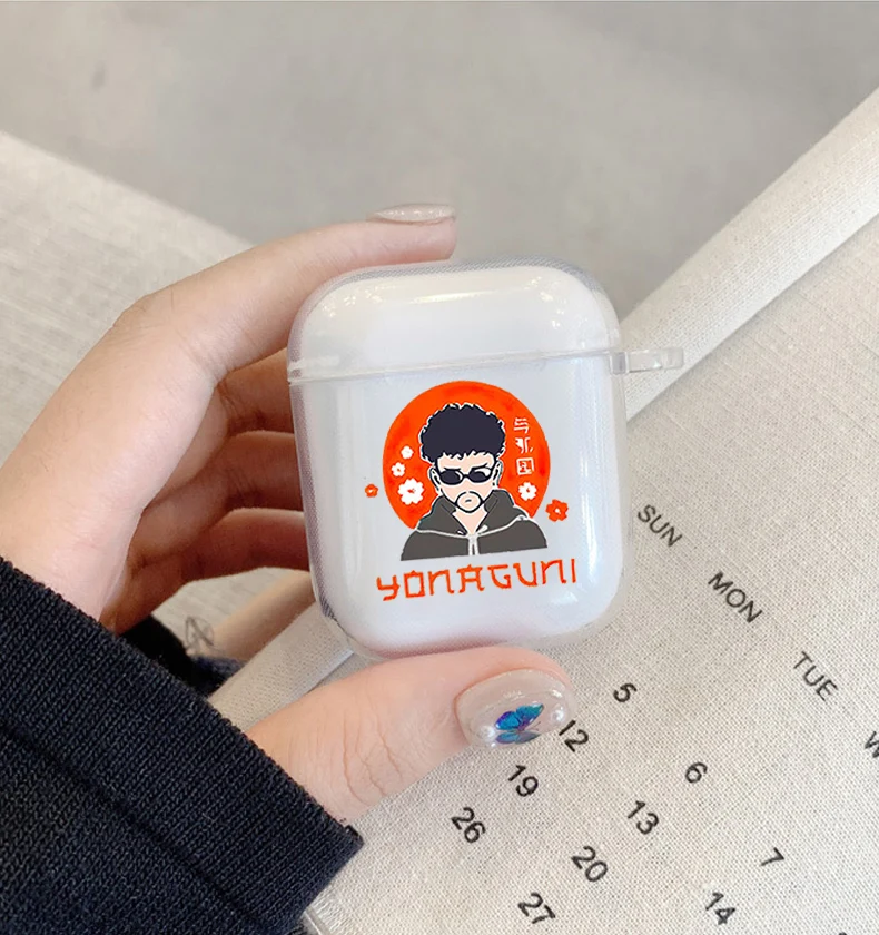 Чехол Yo Perreo Sola Bad Bunny для Airpods 1 2 Pro Pro2 прозрачные наушники Беспроводные аксессуары