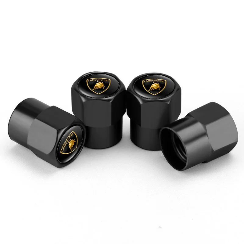 

4 шт., колпачки для штока клапана колеса автомобиля из алюминиевого сплава для Lamborghini 350GT 400GT Diablo Espada LM002 Murcielago Aventador Sesto
