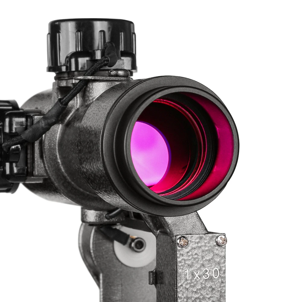 Компактный оптический прицел для охотничьей винтовки 1X30 SVD с красной точкой