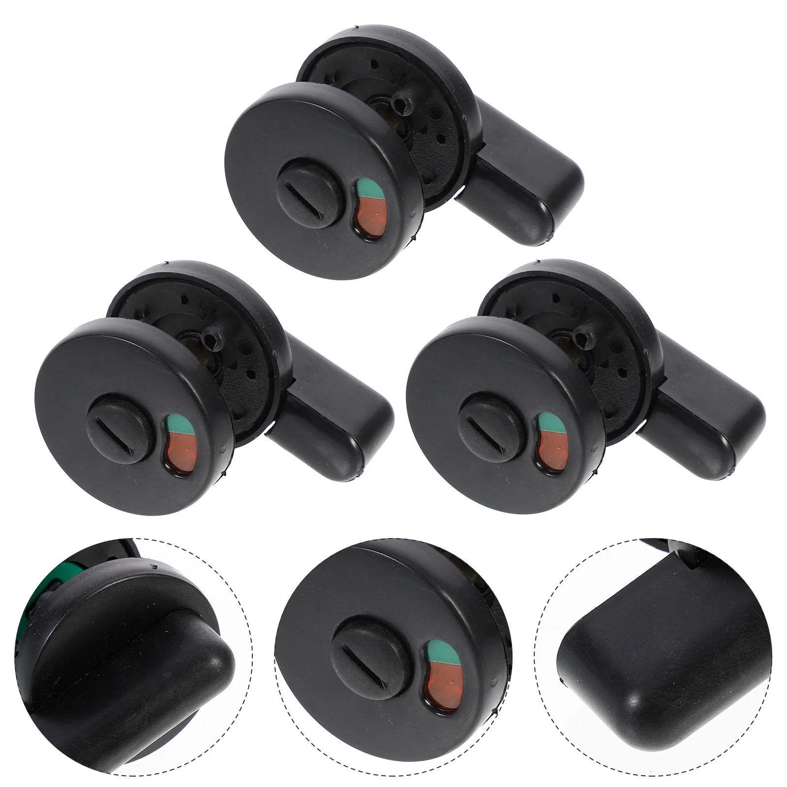 

Lock Toilet Public Indicator Door Bolt Restroom Privacy Bathroom Partition Indicating 2Nylon Commercial Grade Vacant Engaged