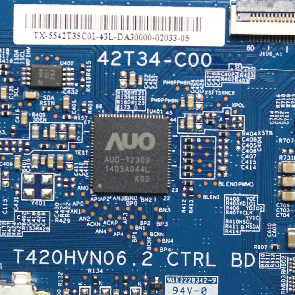 Плата Tcon T420HVN06.2 CTRL BD 42T34-C00