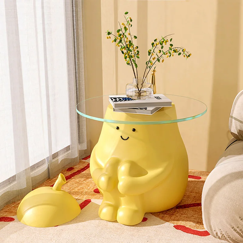 Creative Cute Sofa Small Side Table Ins Style Home Decor Furniture Living Room Coffee Table Corner Table Bedroom Bedside Table