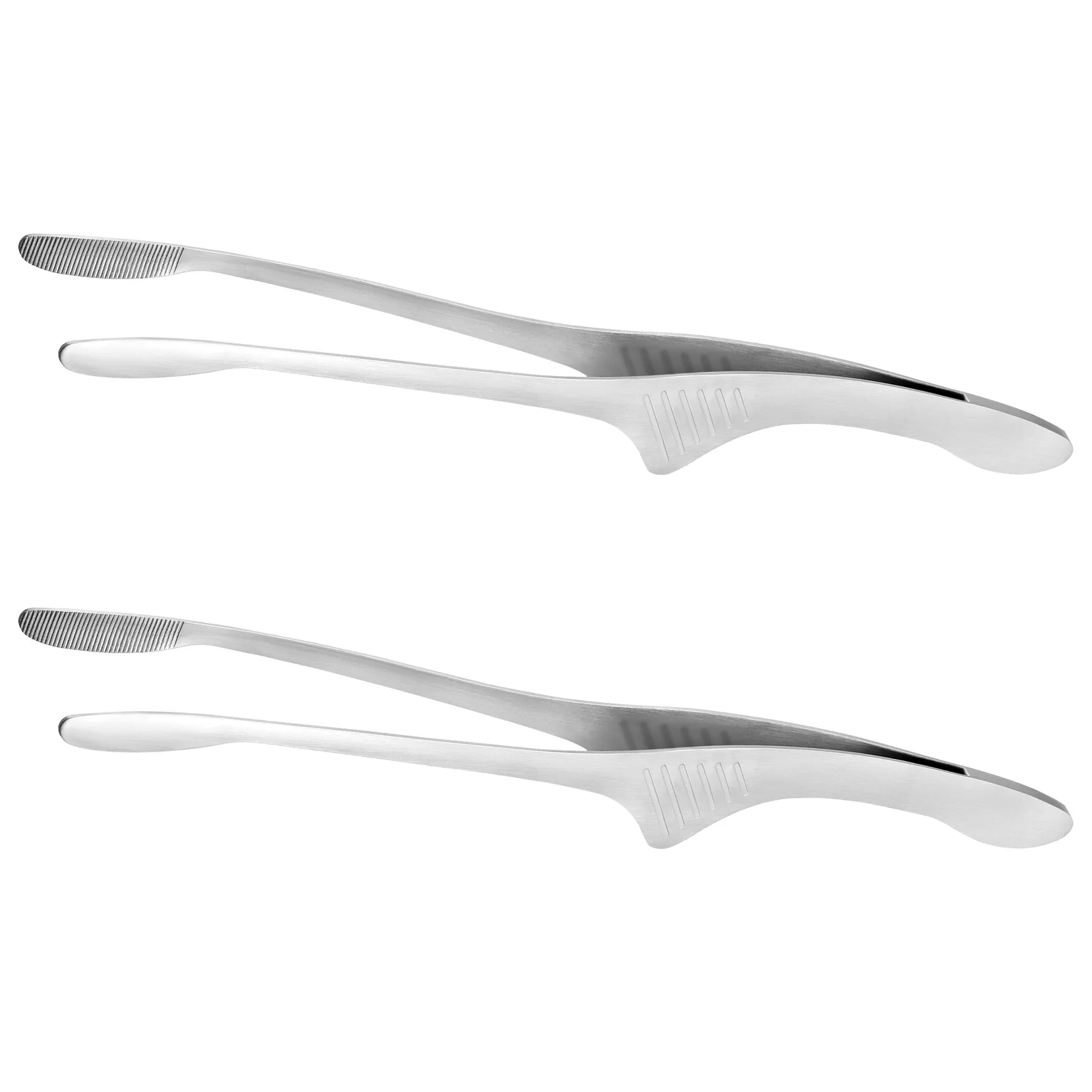 

Grill Tongs BBQ Serving Food Stainless Steel Kitchen Cooking Small Japanese-style