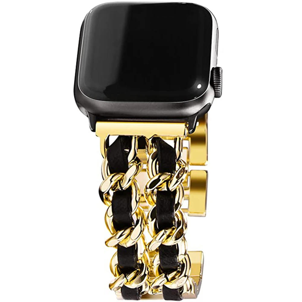 Compatible With Apple Watch Ultra Strap 45mm 44mm 42mm Series8 SE 7 6 5 4 3, IWatch Women's Jewelry Bracelet