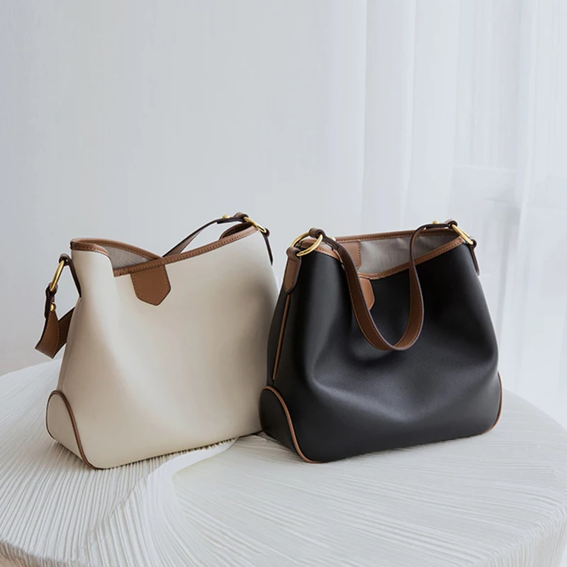

Women Solid Color Handbags 2022 PVC Luxury Large Capacity Square Shoulder Shopping Tote Bag Femme Vintage Simple Hand Bags