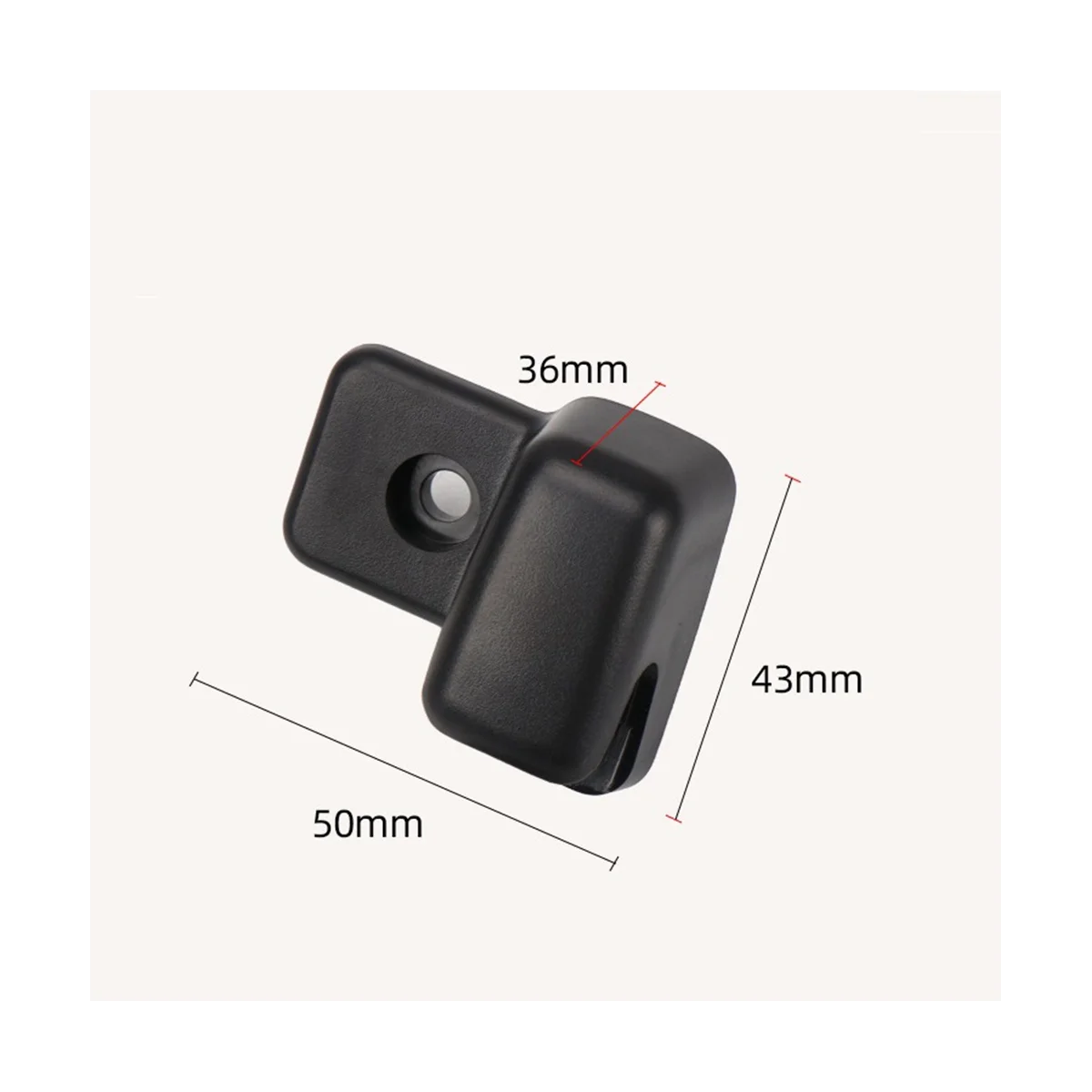 Автомобильный боковой солнцезащитный козырек на крышу фиксированный зажим