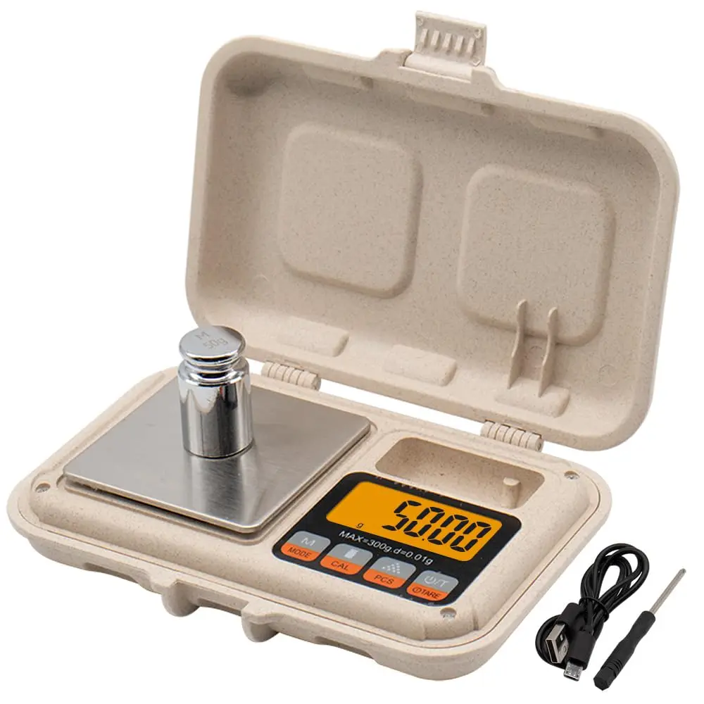 

Цифровые карманные весы 200 г x 0,01 г