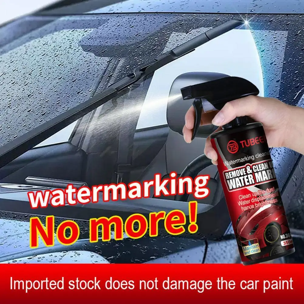 

350ml Water Spot Remover Heavy Duty Water Spot Remover Auto Water Stain Remover For Paint Surface Glass Acid Rain Spot Clea J7I1