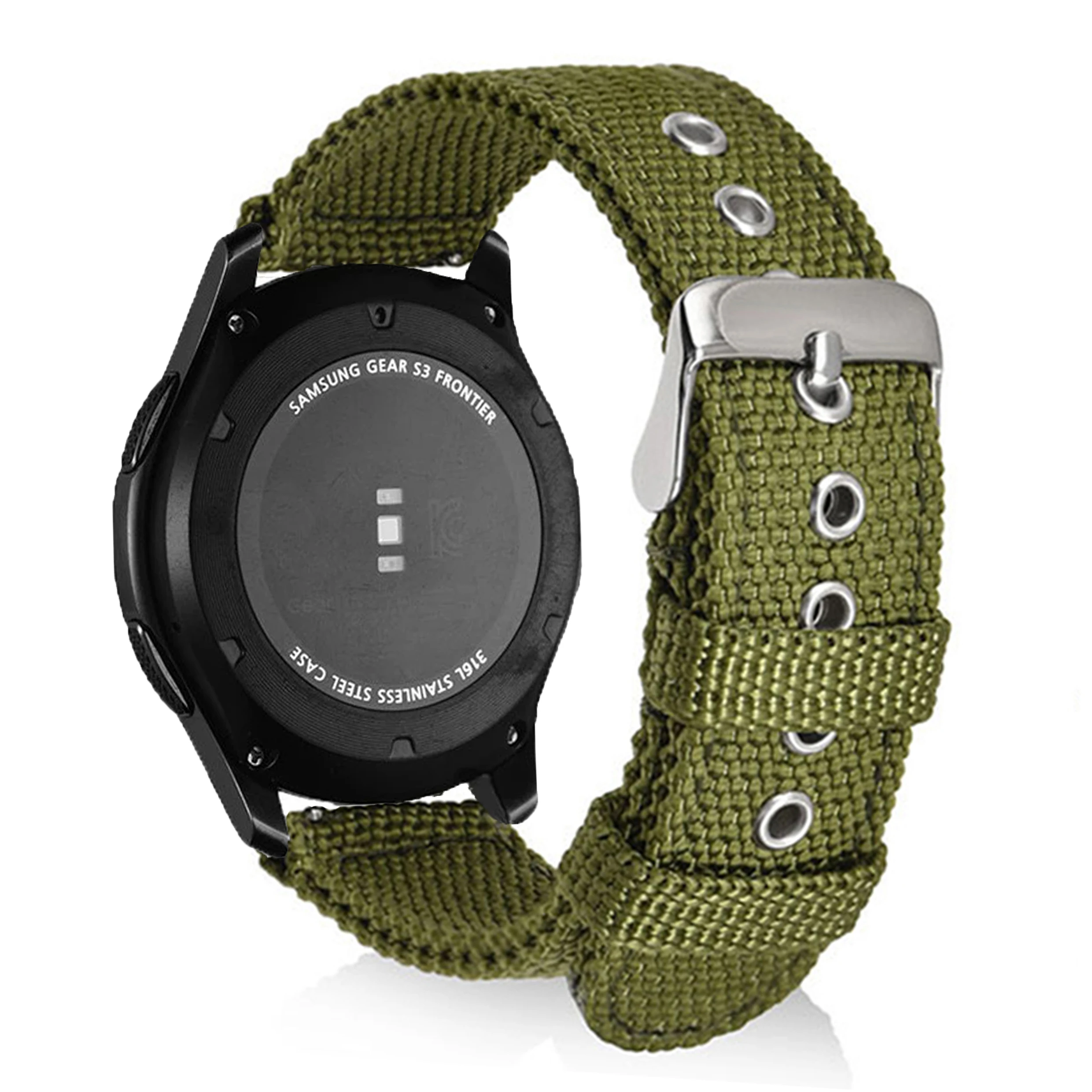 

Nylon Watch Strap for Huawei Watch GT2 42mm 46mm GT2 Pro Amazfit Pace Quick Replease Watch Band 18mm 20mm 22mm 24mm Bracelet