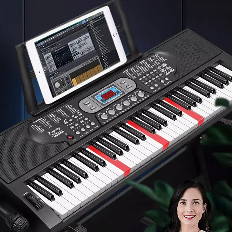 

Music Keyboard Piano Professional Music Instrument Electric Piano Syntezator Portable Pianos Electronicos Electric Piano DWH