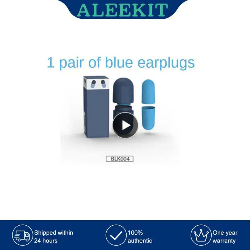 

1~10PCS Soundproof Soft Slow Anti-noise Mute Ear Plugs Sleeping Rebound