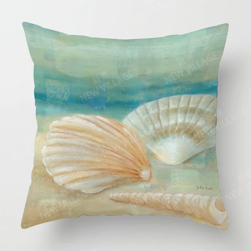 Наволочка с принтом животных под водой наволочка для дивана украшение дома можно