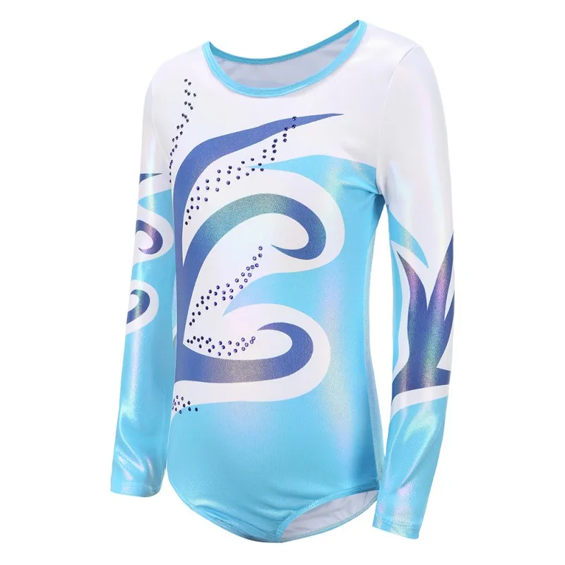 Трико для девочек балетный танцевальный гимнастический костюм девушек вышитые