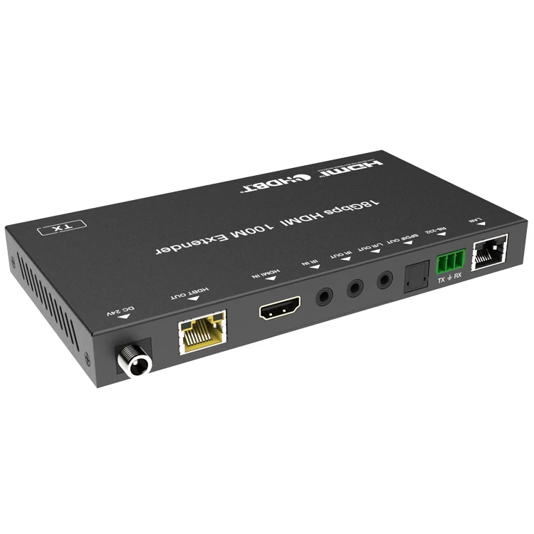 

18 Гбит/с HDMI через IP-удлинитель с двунаправленным ИК до 100 м