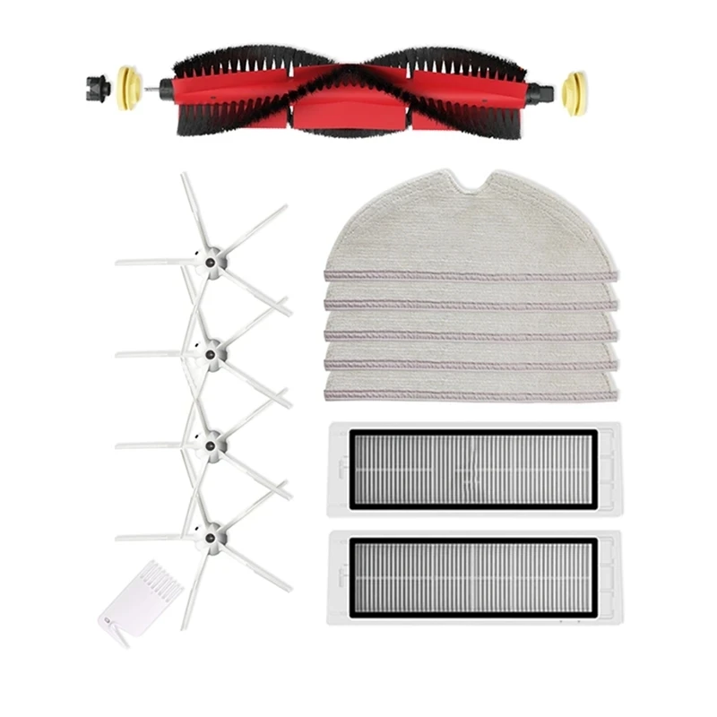 Для Roborock S5 Max S6 Maxv Pure S502-00 S502-02 E4 E5 Запчасти для робота-пылесоса Щетка Hepa Фильтр
